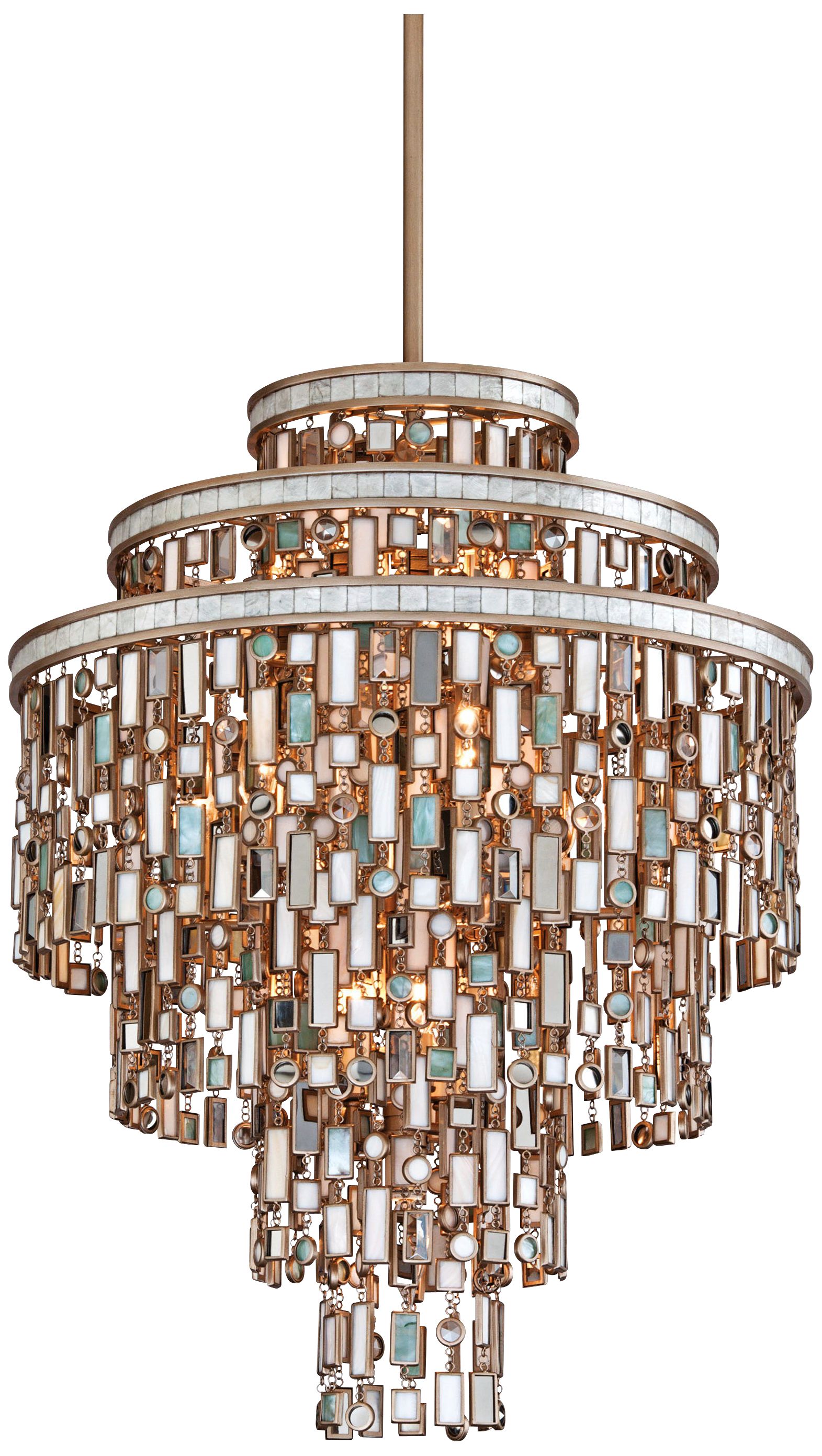 Dolcetti Silver 24" Wide Corbett Pendant Light
