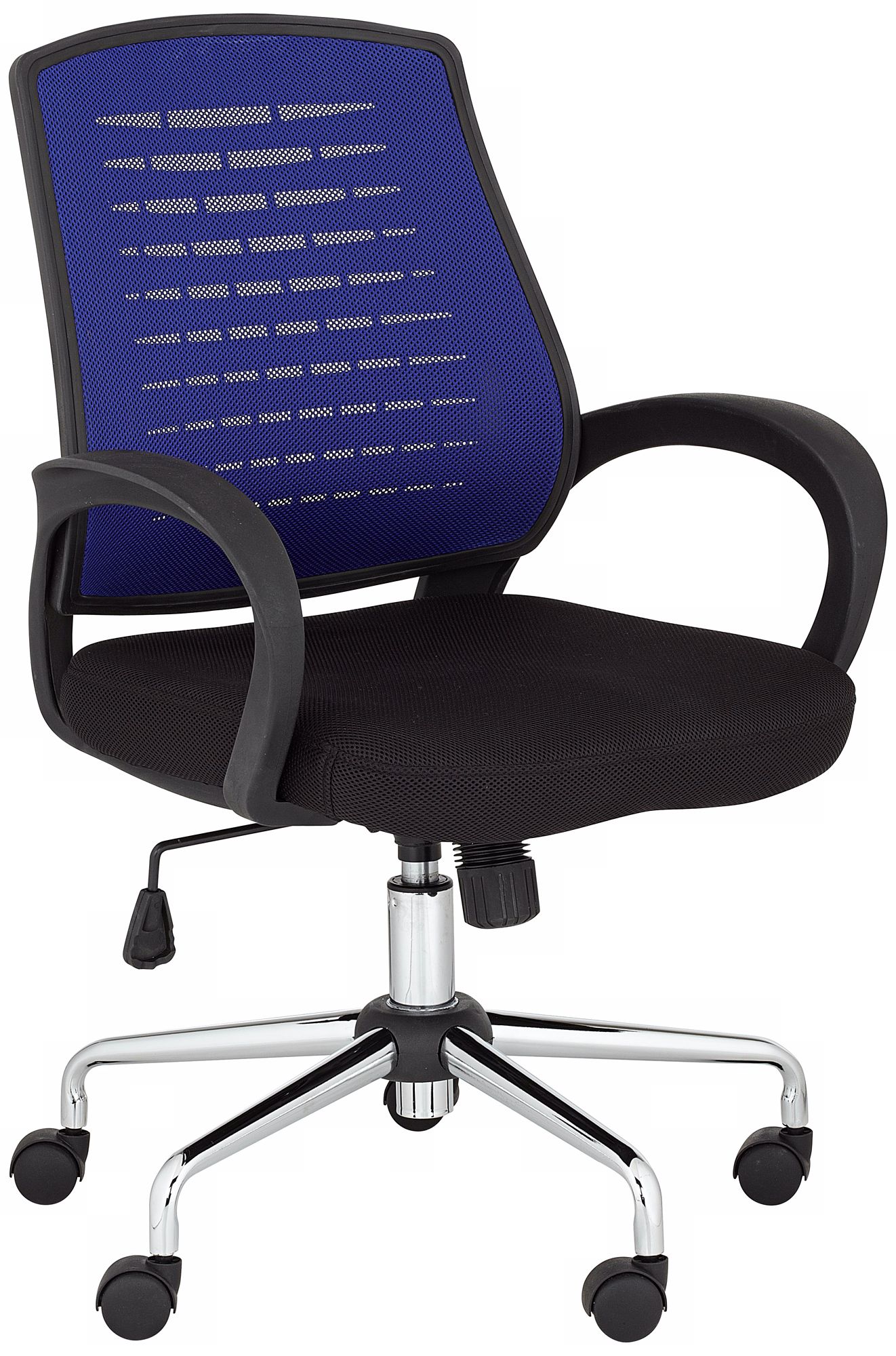 Blue Mesh Back Adjustable Office Chair