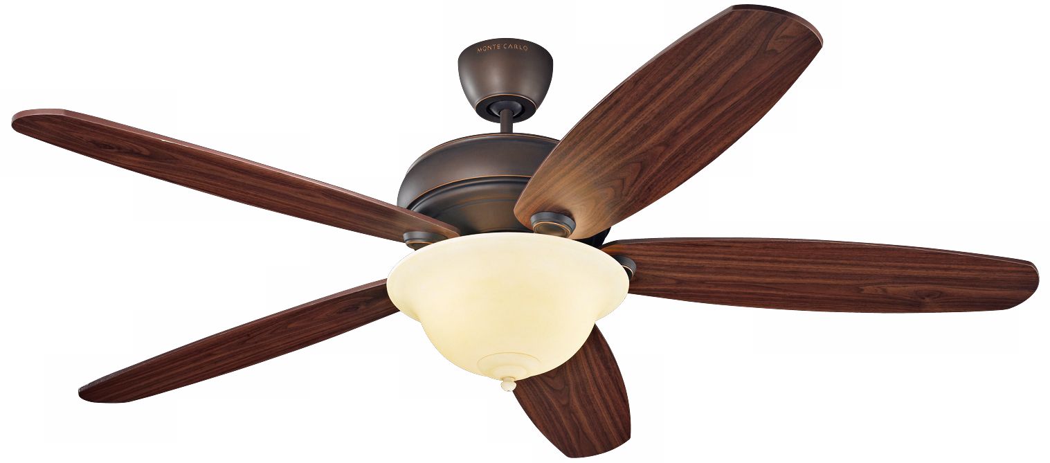 68" Monte Carlo Embassy Roman Bronze Ceiling Fan