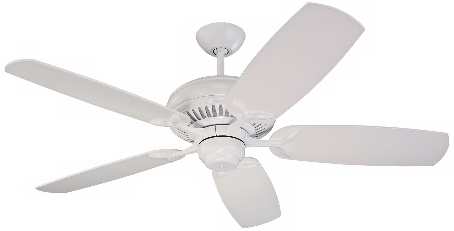 Monte Carlo DC52 White Ceiling Fan