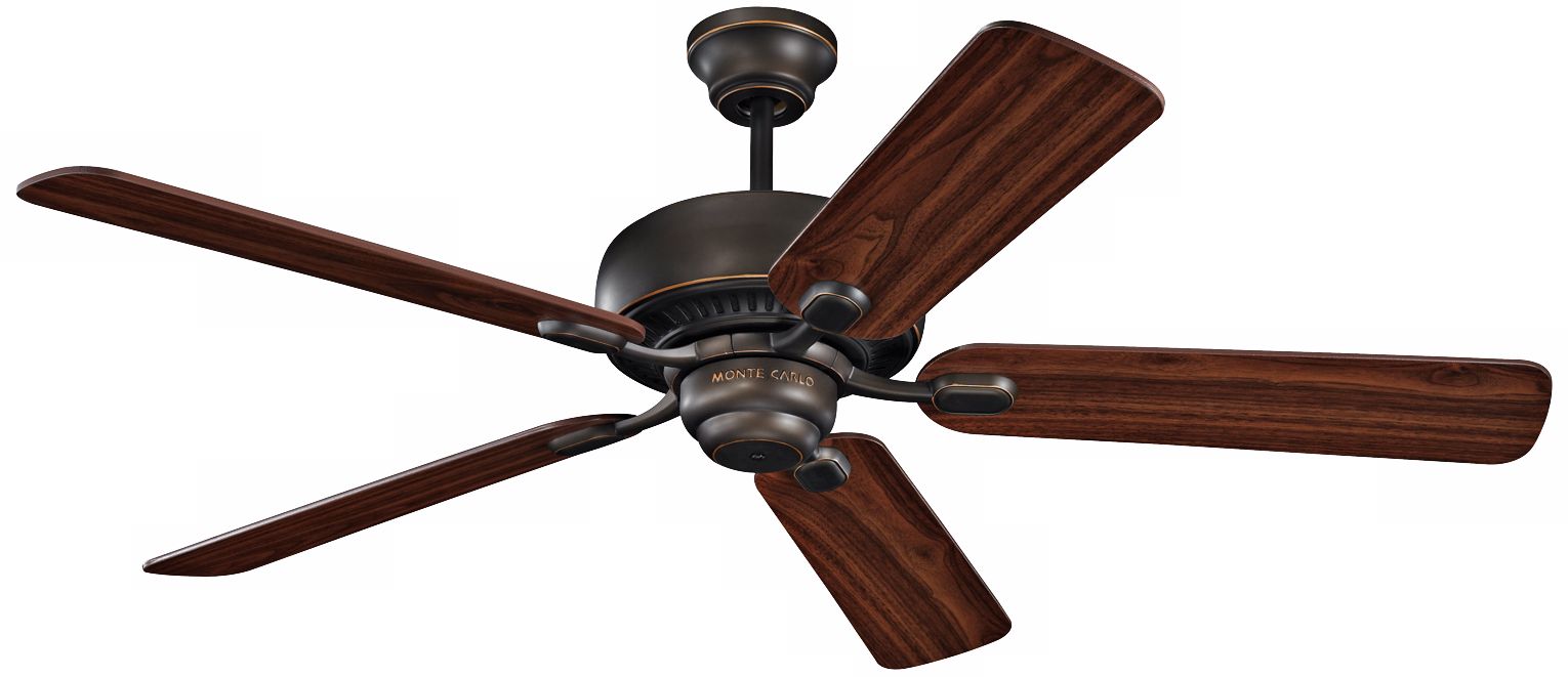 52" Monte Carlo Centro Roman Bronze ENERGY STAR Ceiling Fan