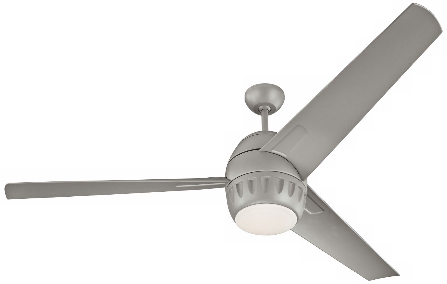 66" Monte Carlo Lunar Titanium Finish Ceiling Fan