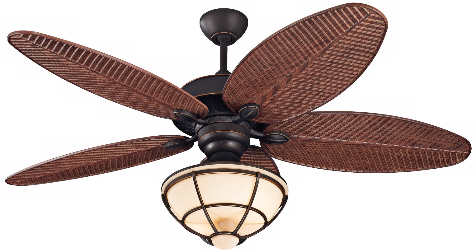52" Monte Carlo Cruise Wet Ceiling Fan with Light Kit