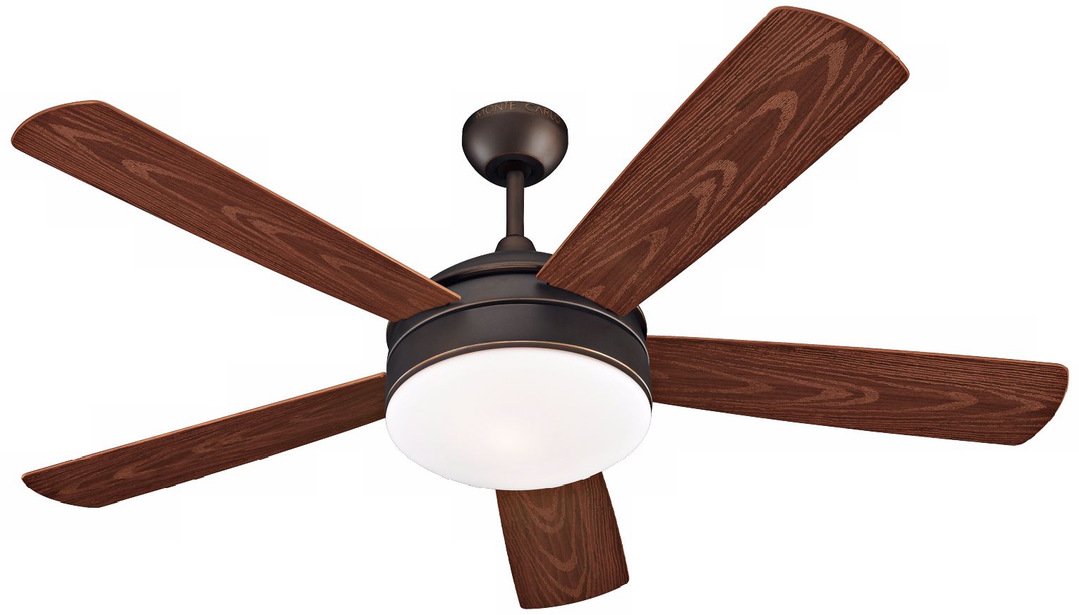 52" Monte Carlo Hydro Damp Ceiling Fan with Light Kit