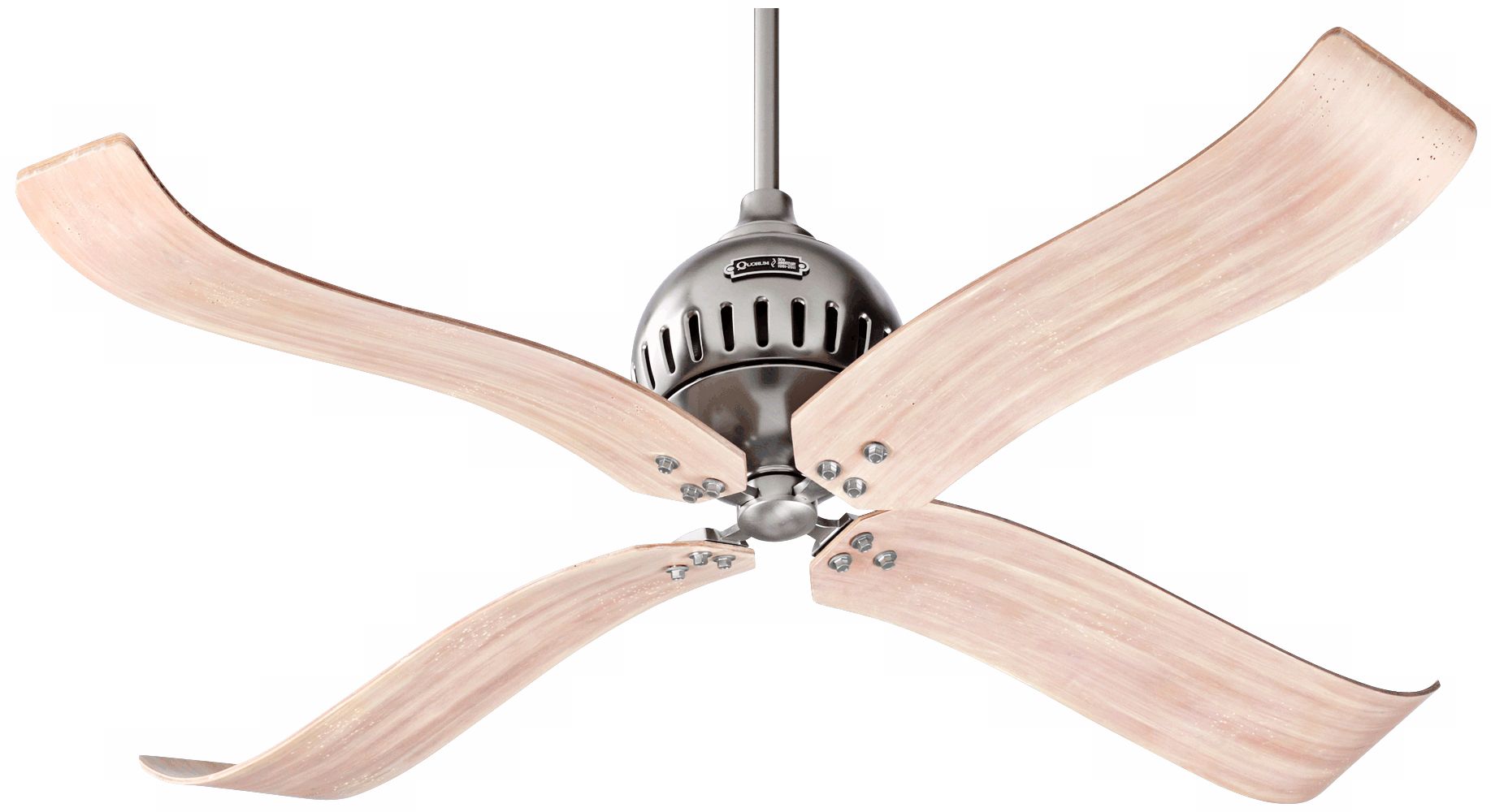 52"  Quorum Jubilee Satin Nickel Ceiling Fan
