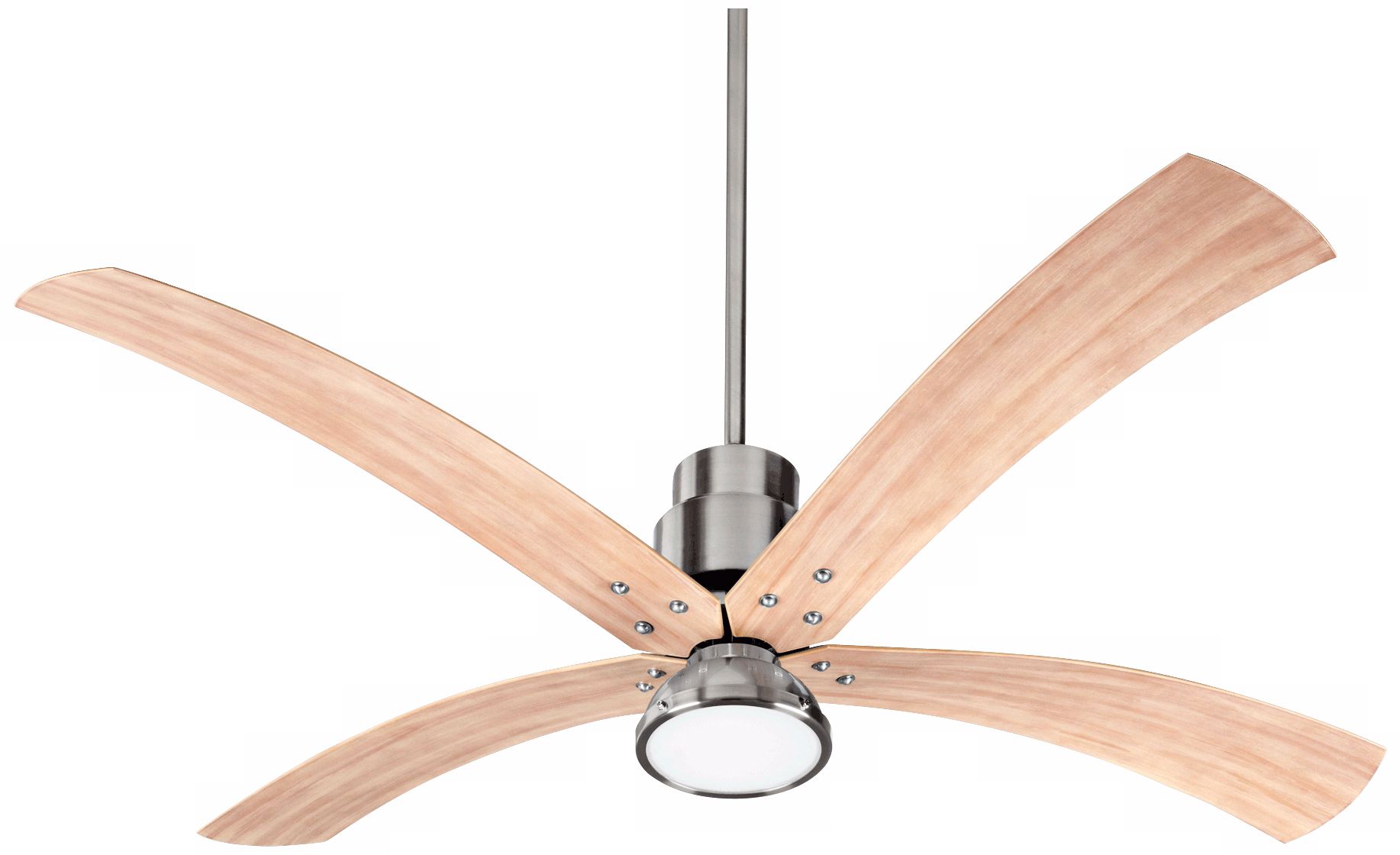 60" Quorum Flex  Satin Nickel Ceiling Fan