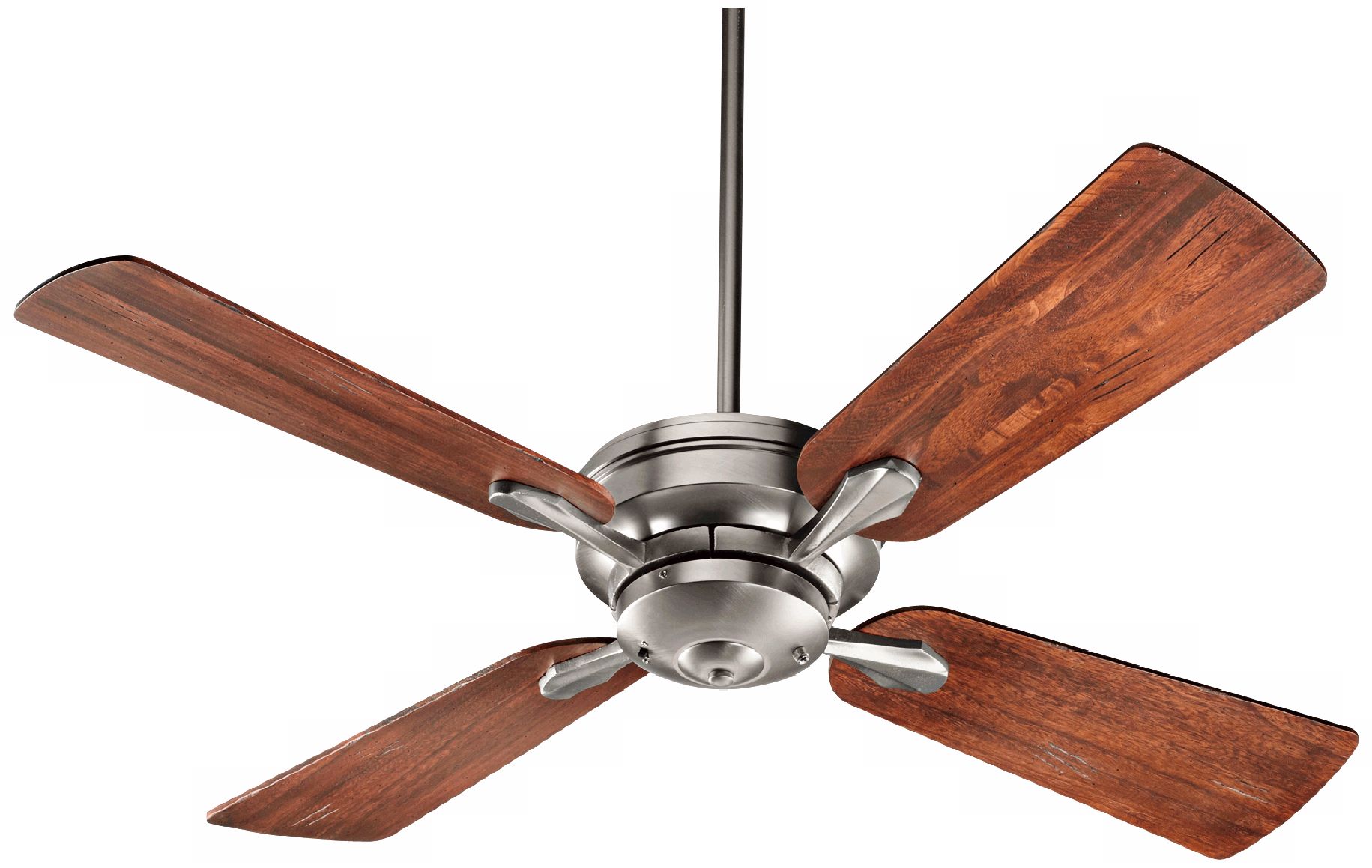 52" Quorum Valor Satin Nickel Ceiling Fan