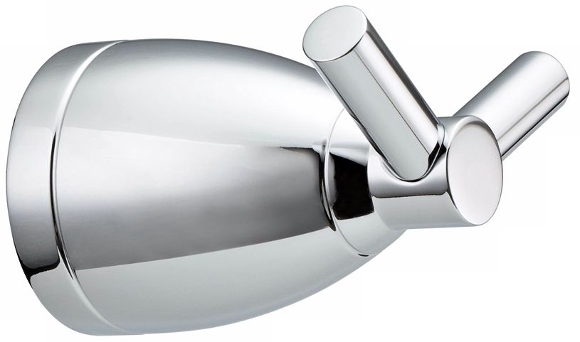 Gatco Avenue Chrome Double Robe Hook