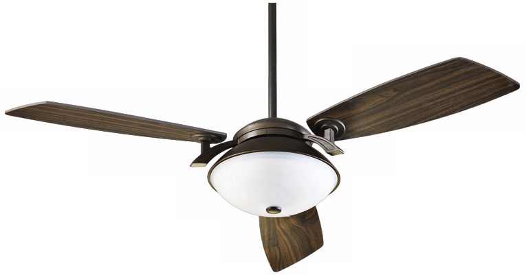 52" Quorum Satelite Oiled Bronze Ceiling Fan