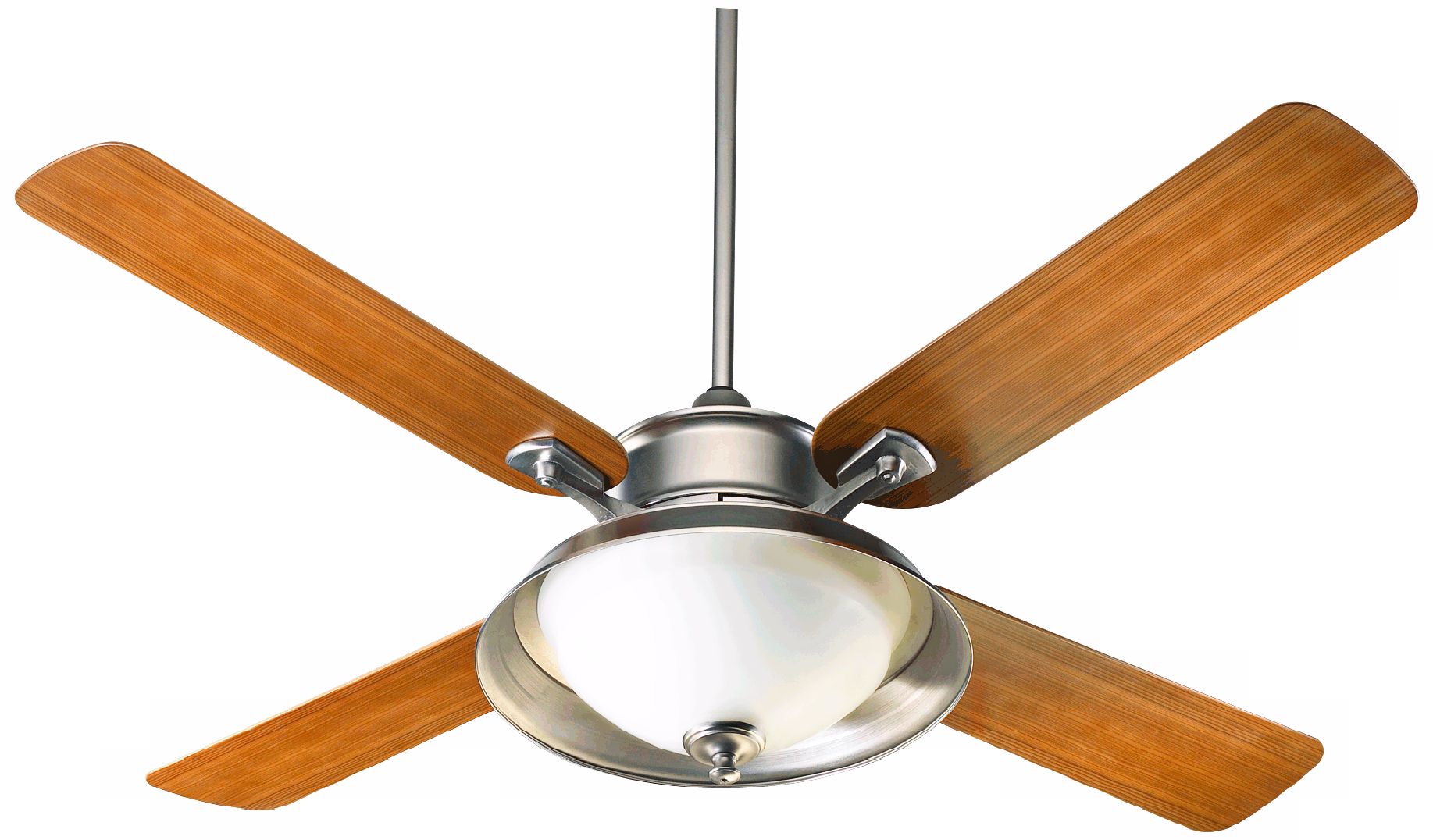 52" Quorum Gramarcy Patio  Satin Nickel Ceiling Fan