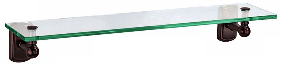 Gatco Austin Bronze 20" Wide Glass Shelf