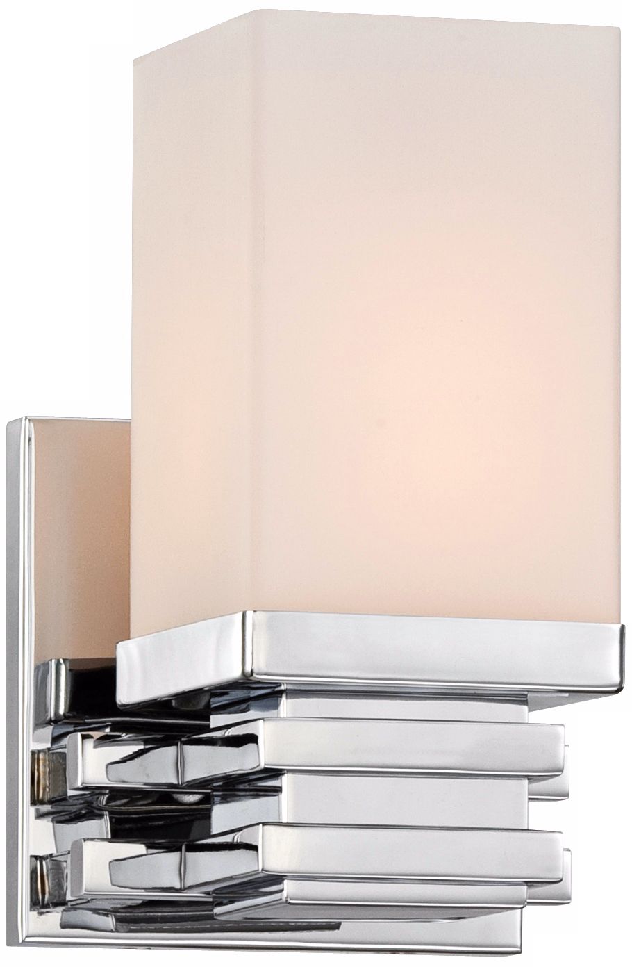 Bennett Collection Chrome 4 1/2" Wide Wall Sconce
