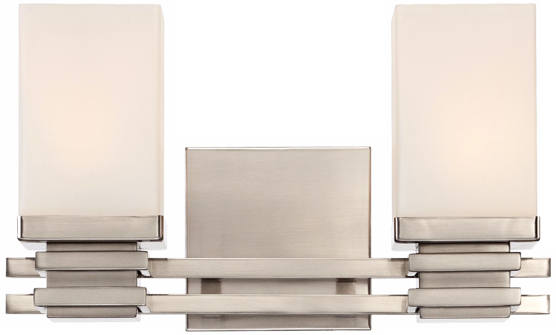 Bennett Collection Satin Nickel 13" Wide Bathroom Wall Light