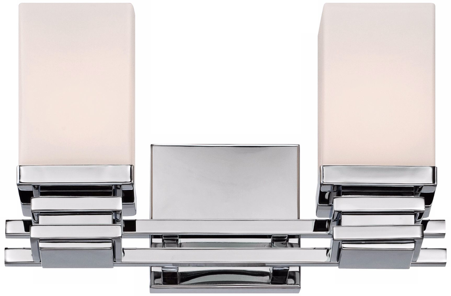 Bennett Collection Chrome 13" Wide Bathroom Wall Light