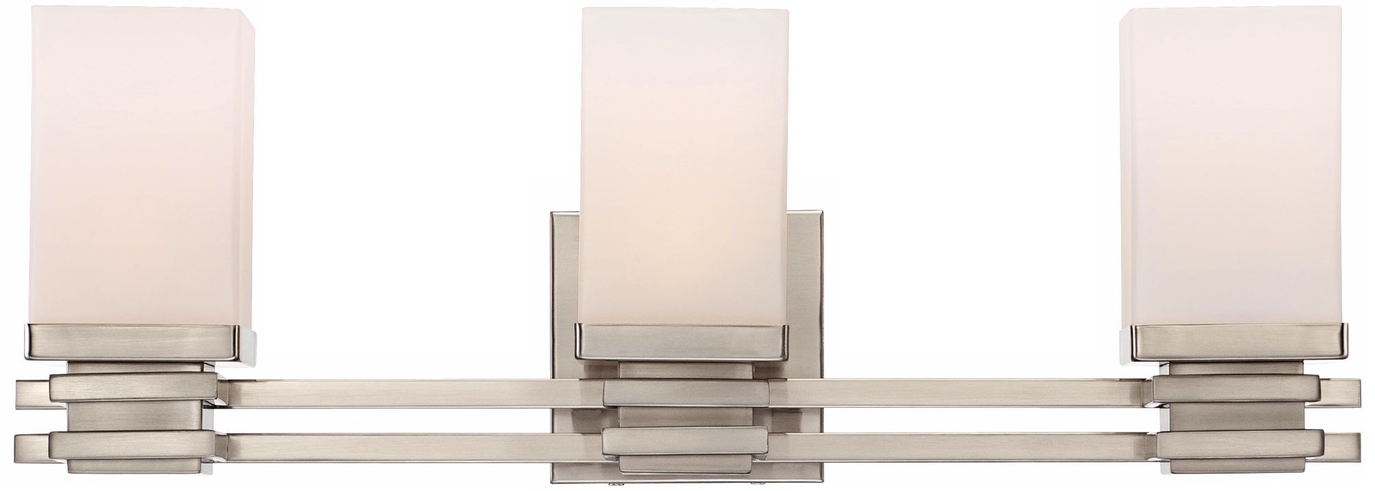 Bennett Collection Satin Nickel 22" Wide Bathroom Wall Light