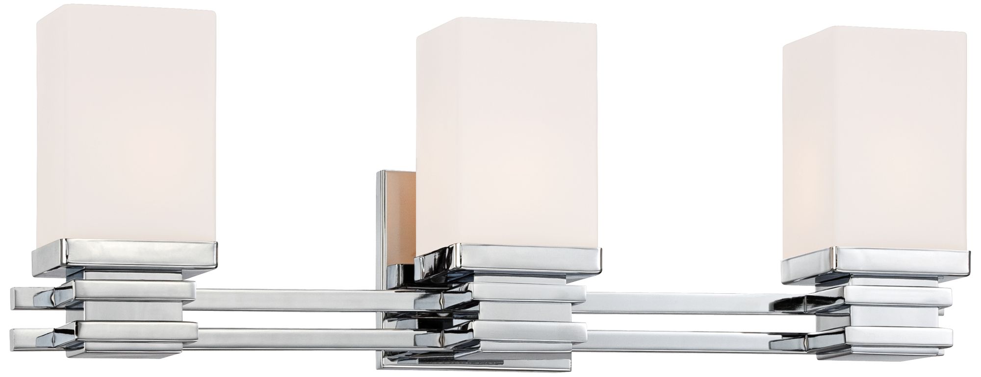 Bennett Collection Chrome 22" Wide Bathroom Wall Light