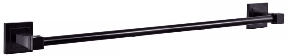 Gatco Brooklyn Matte Black 18" Wide Towel Bar