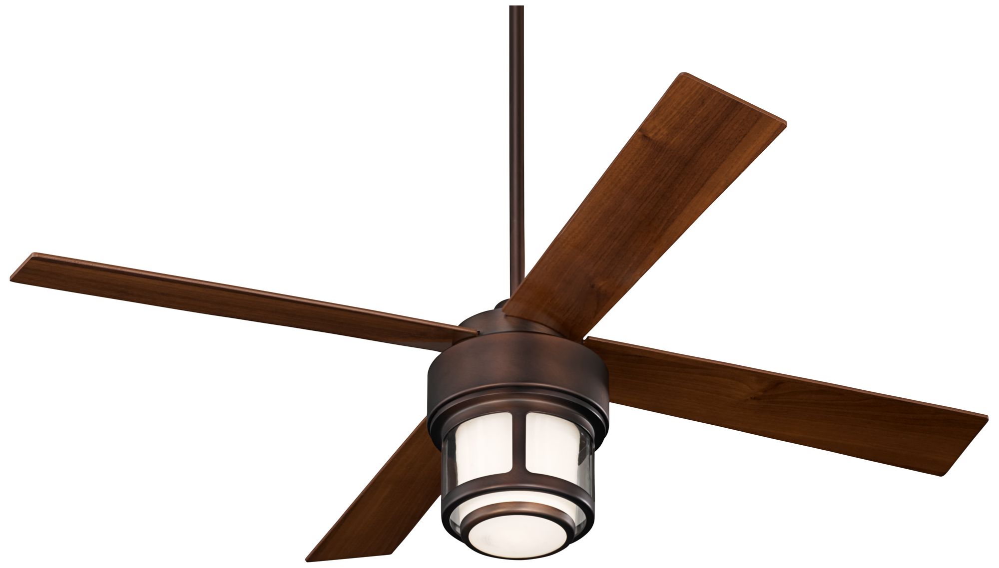 52" Casa Vieja Tercel Oil-Brushed Bronze Outdoor Ceiling Fan