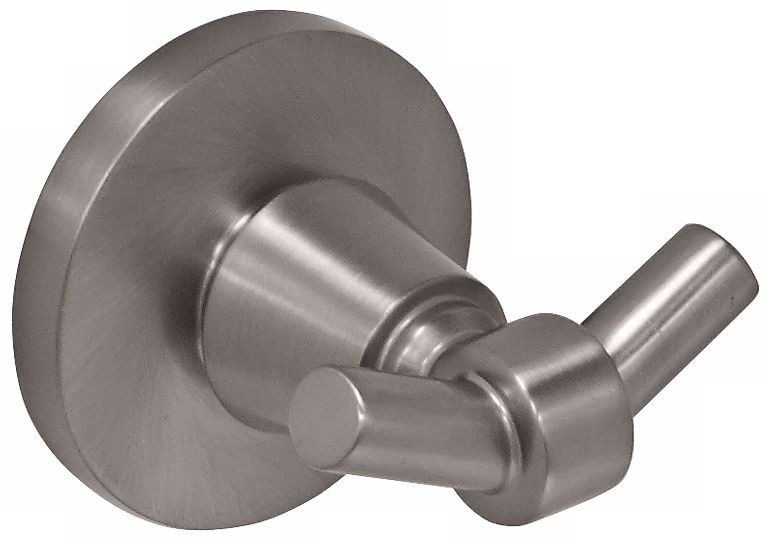 Gatco Max Satin Nickel Twin Prong Robe Hook
