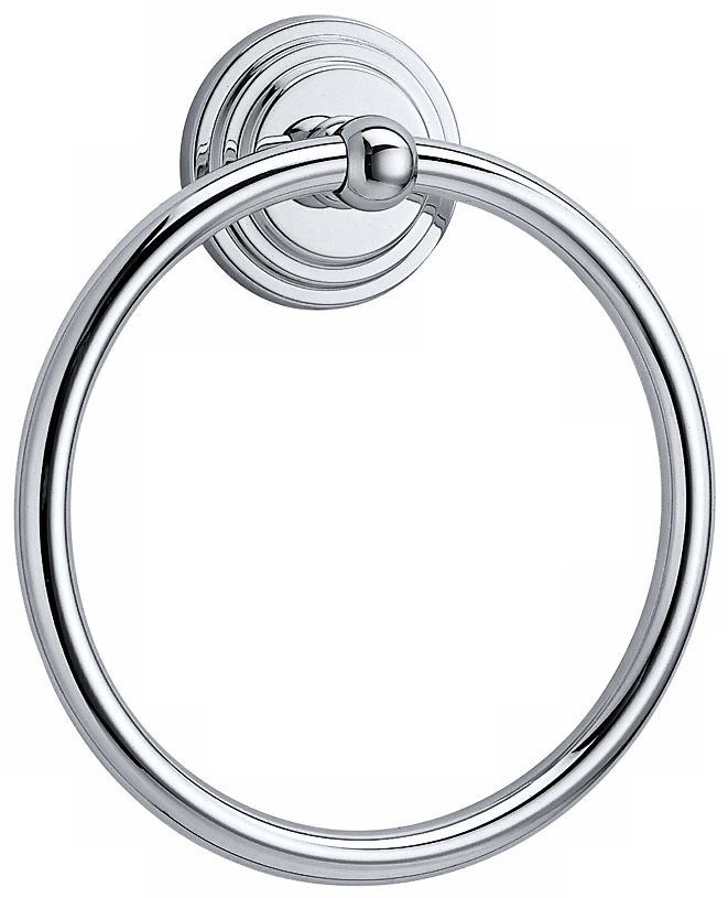 Gatco Marina 7 3/4" High Chrome Towel Ring
