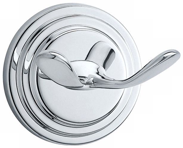 Gatco Marina Twin Prong Chrome Wall Hook