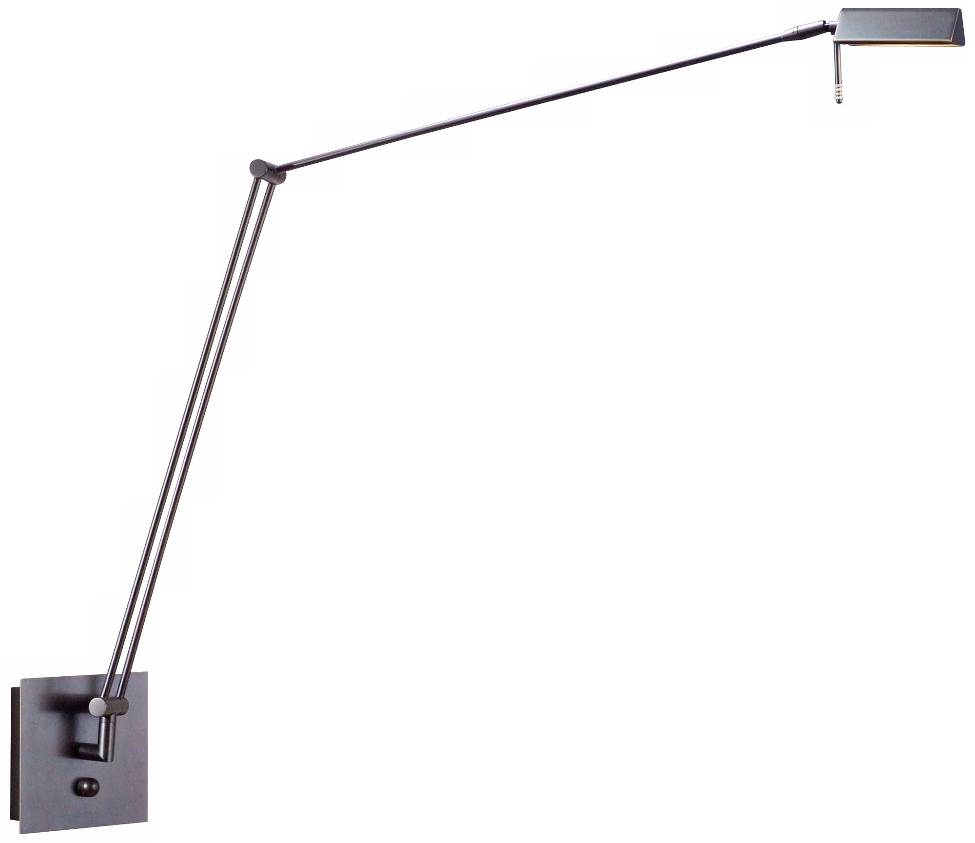 Holtkoetter Bernie Series Bronze Extended Reach Wall Lamp