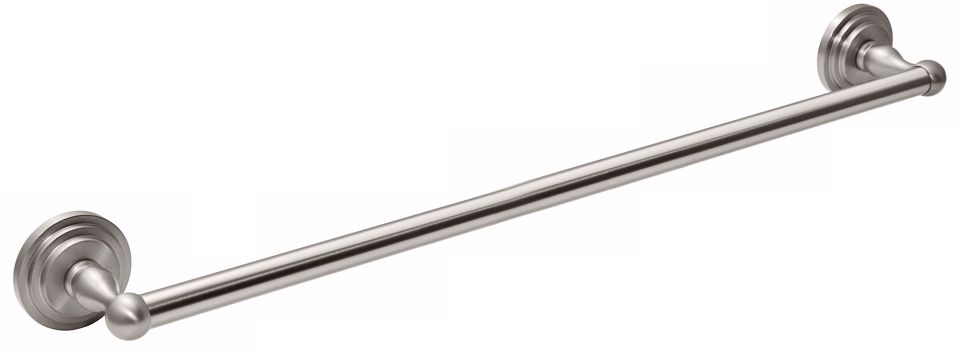 Gatco Marina 24" Wide Satin Nickel Towel Bar