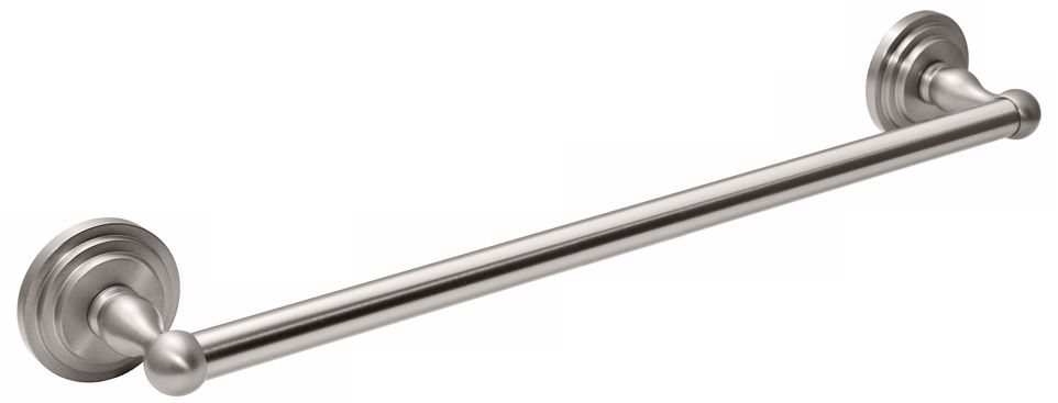 Gatco Marina 18" Wide Satin Nickel Towel Bar