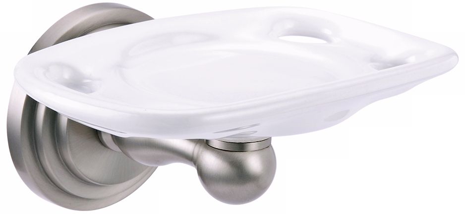 Gatco Marina Satin Nickel Tumbler and Toothbrush Holder