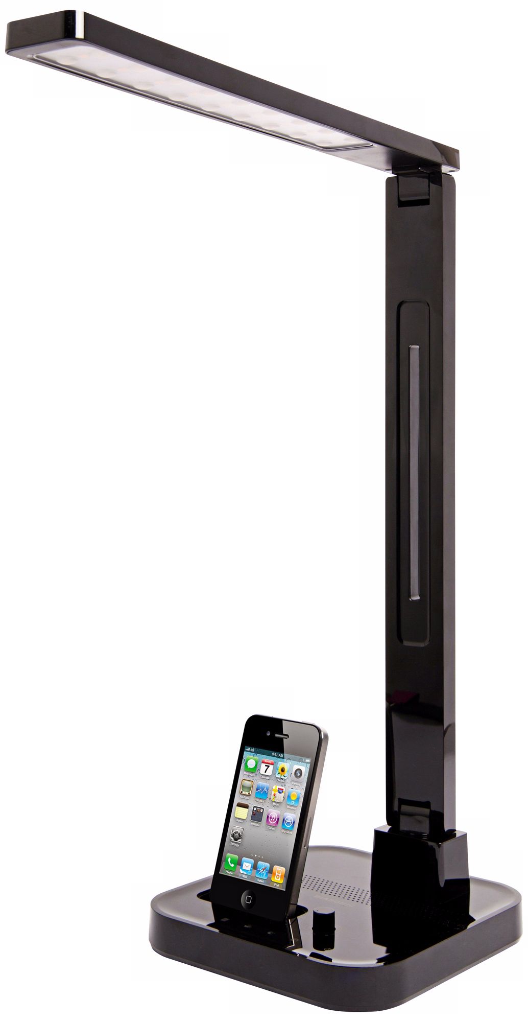 Softech Black LED Desk Lamp with iPod/iPhone Dock
