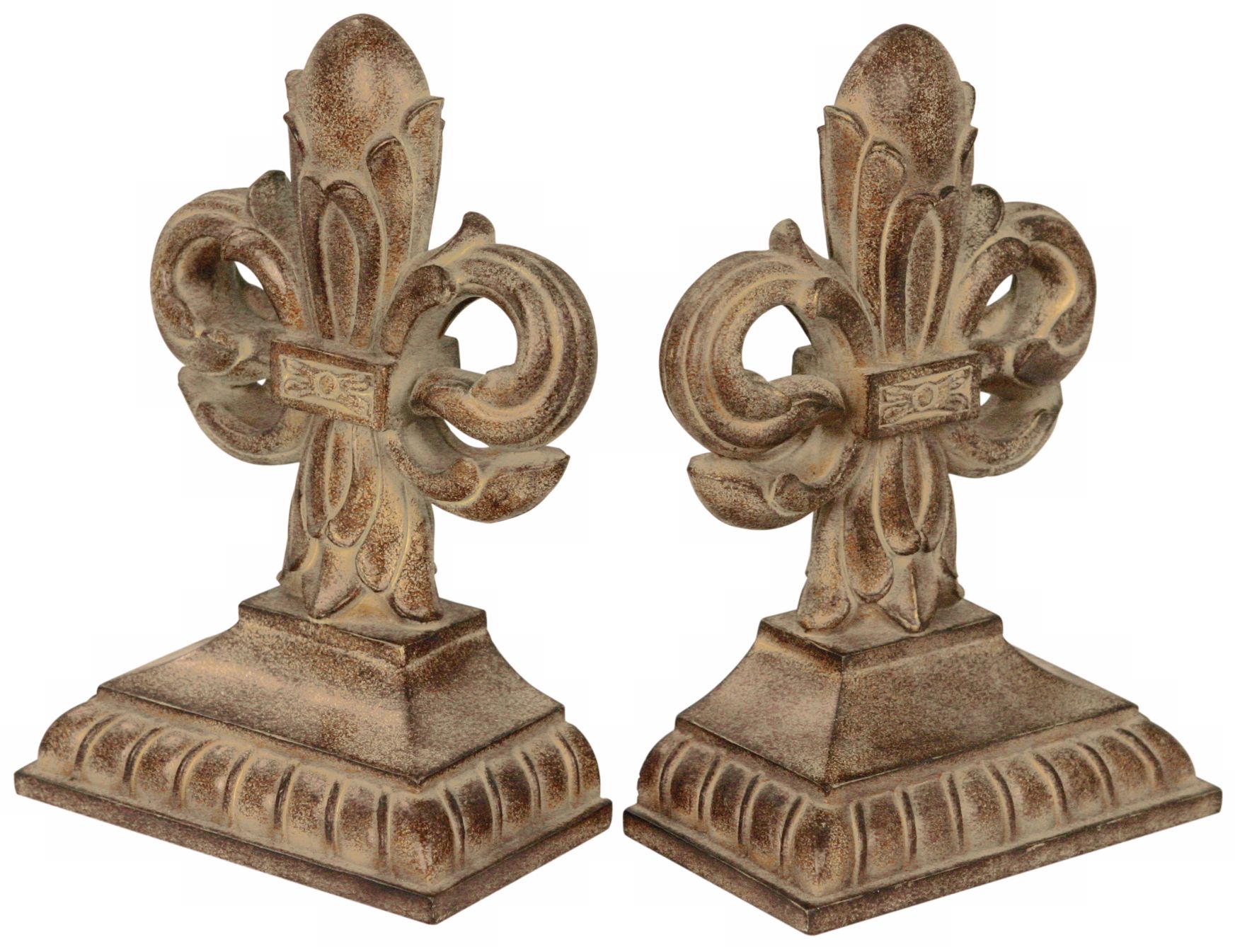 Set of 2 Imperial Iris Bookends