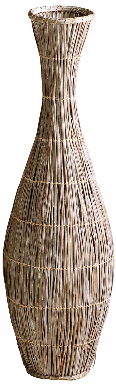 Medium Knott Beige Rattan Container