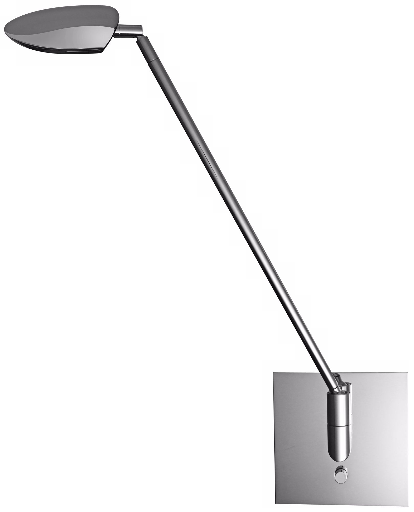 Mondoluz Pelle Chromium LED Wall Lamp