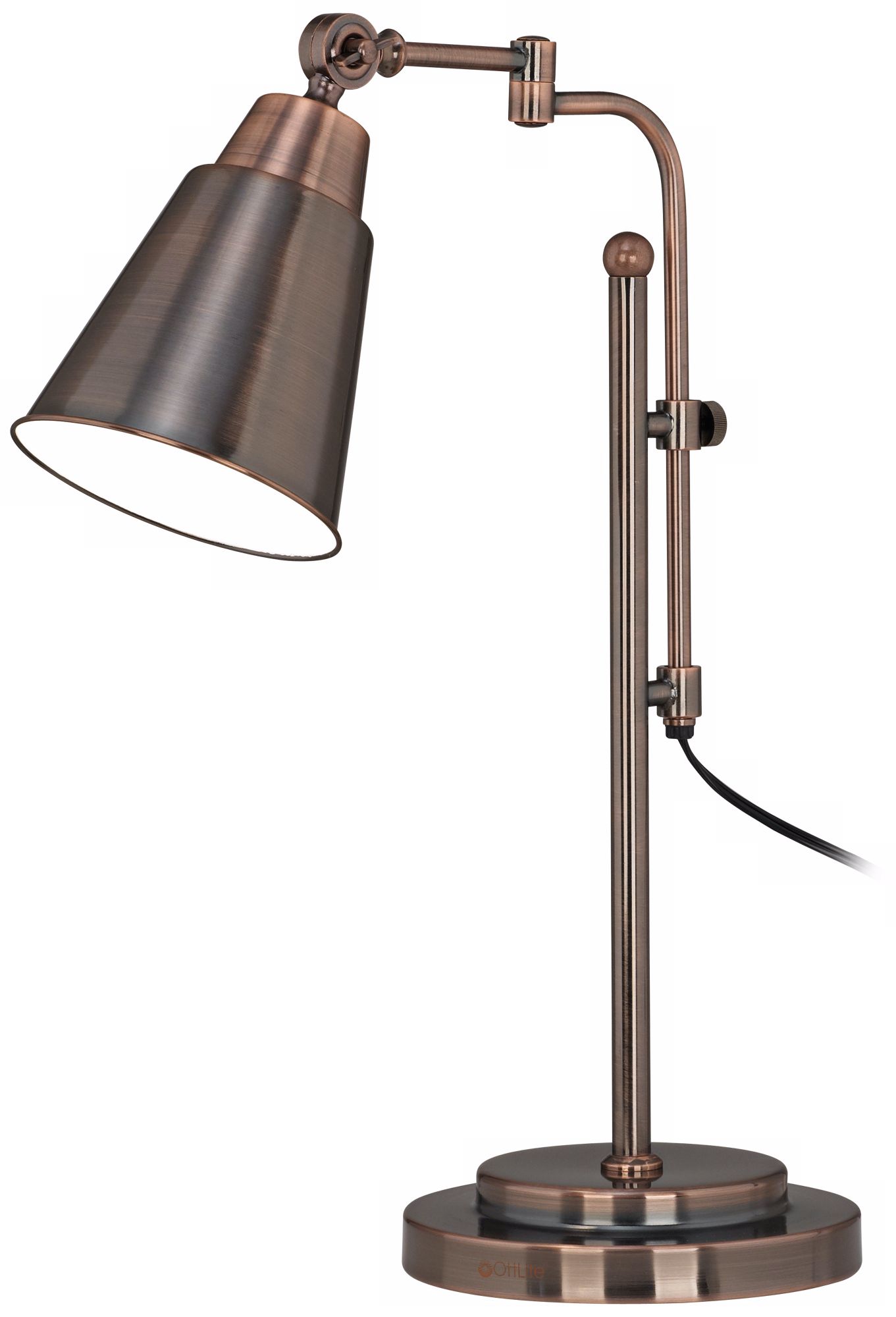 OTT-LITE Provo Oil-Rubbed Bronze Adjustable Desk Lamp