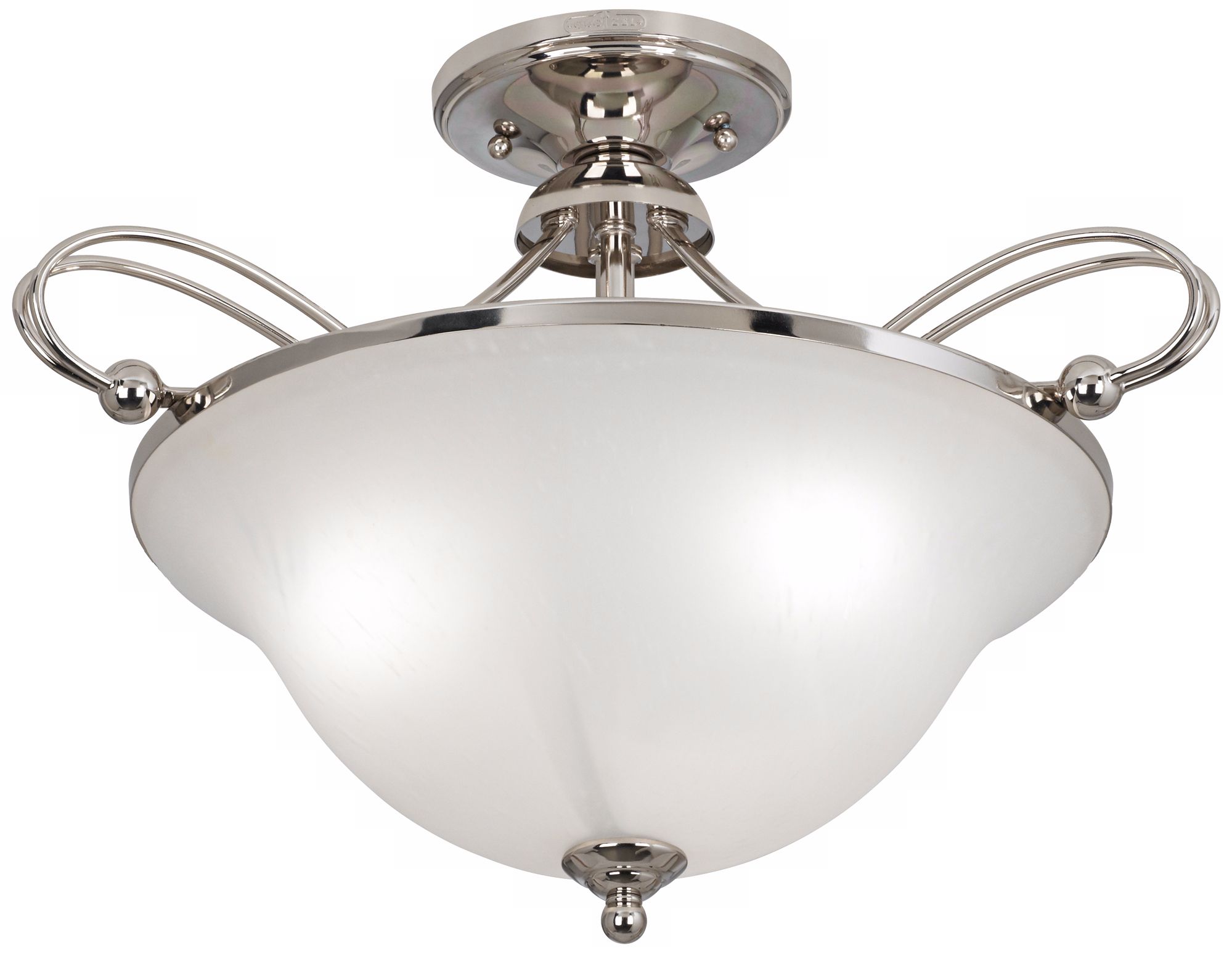 Quoizel Denmark 20" Wide Silver Ceiling Light
