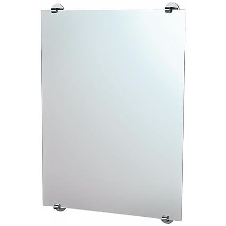Gatco Zone Minimalist Chrome 32 Quot High Wall Mirror U7439