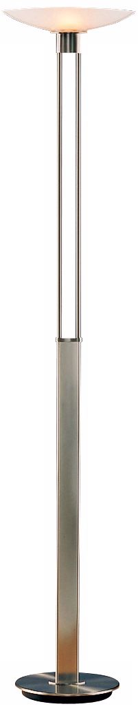 Nickel Champagne Ultimate Holtkoetter Torchiere Floor Lamp