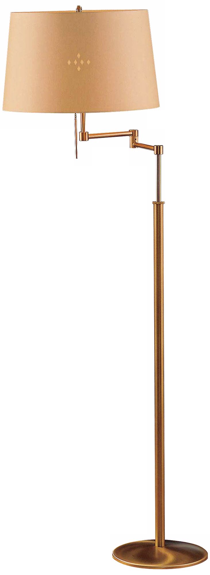 Ant Brass Diamond Kupfer Swing Arm Holtkoetter Floor Lamp
