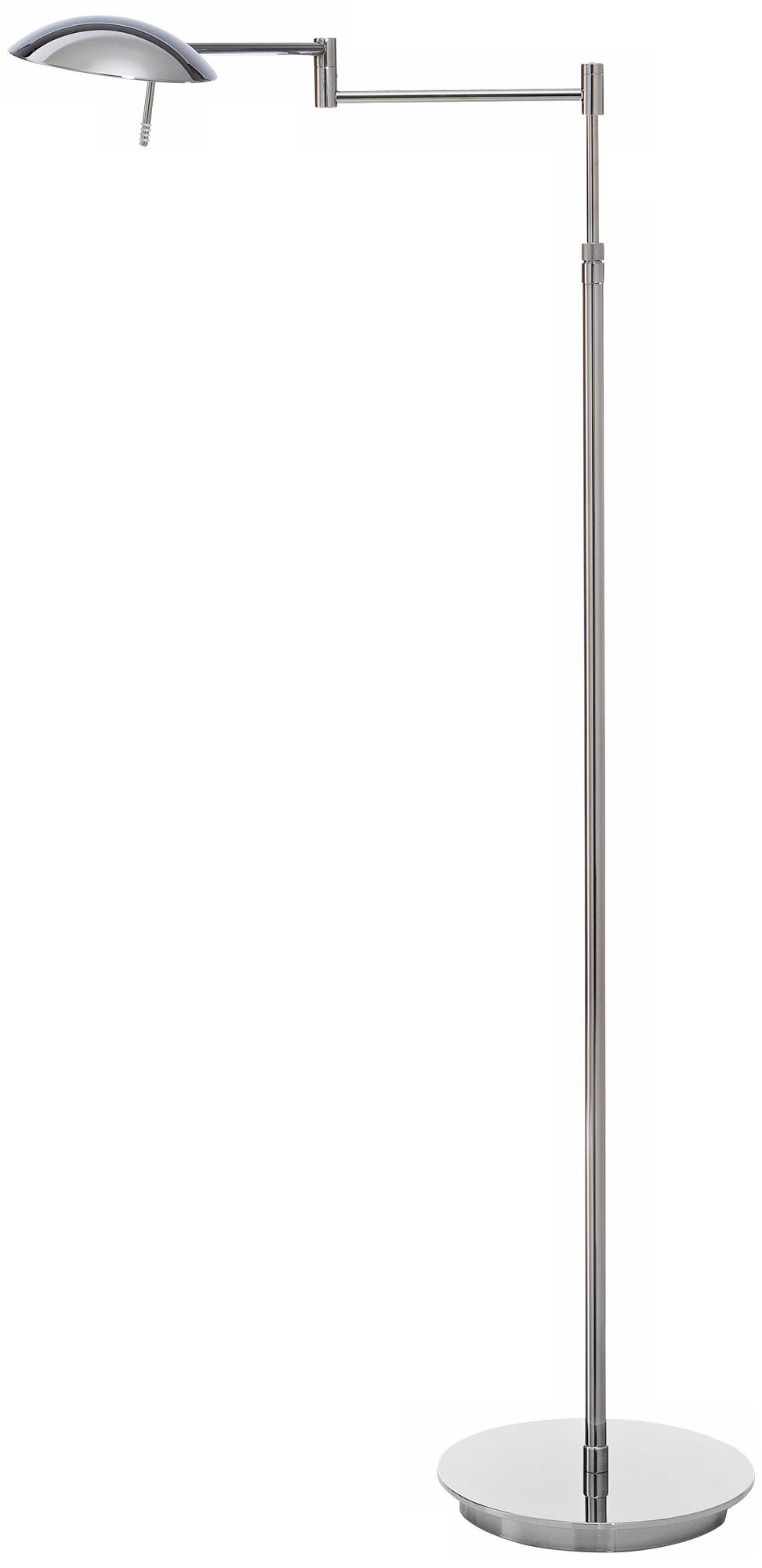 Chrome Bernie Turbo Pharmacy LED Holtkoetter Floor Lamp