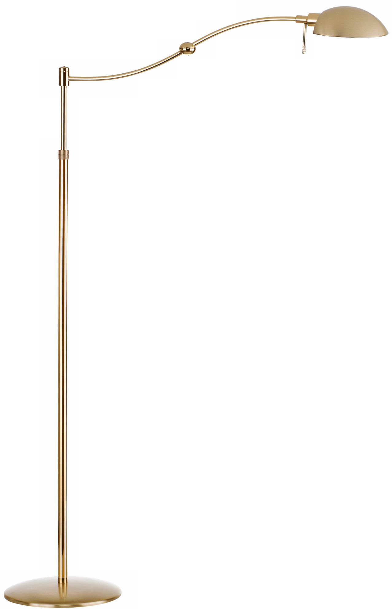 Punkt 1 Dual Brass Pharmacy Holtkoetter Floor Lamp