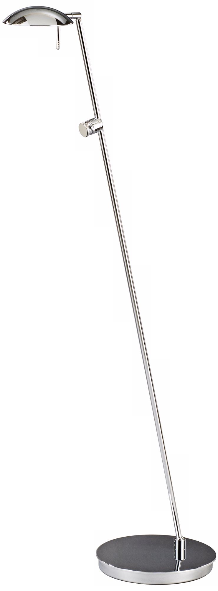 Chrome Bernie Turbo LED Tilt Base Holtkoetter Floor Lamp