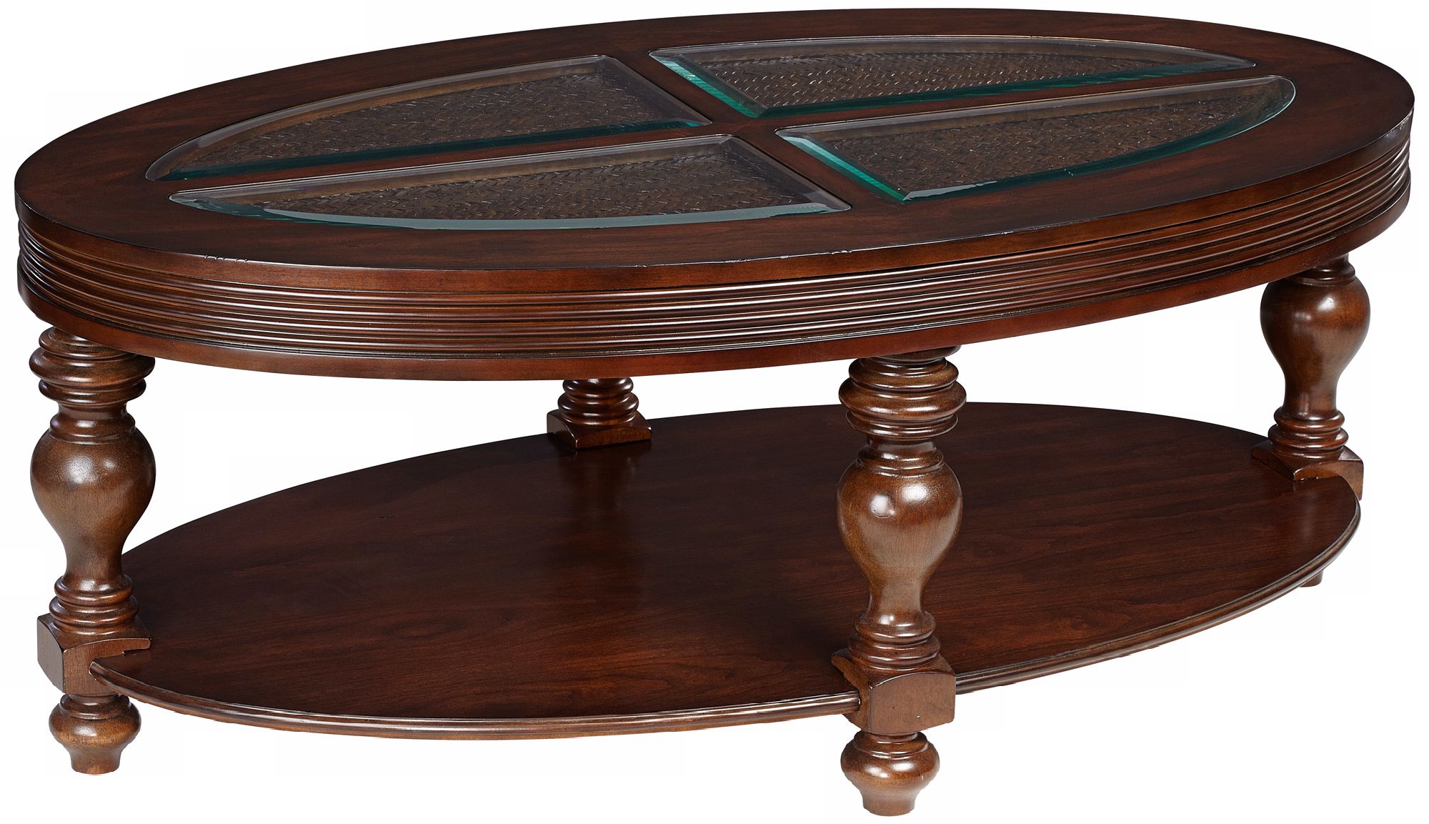 Tailored Expressions Aubrey Oval Cocktail Table