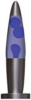 Silver Base Blue and Blue Motion Lamp U7648