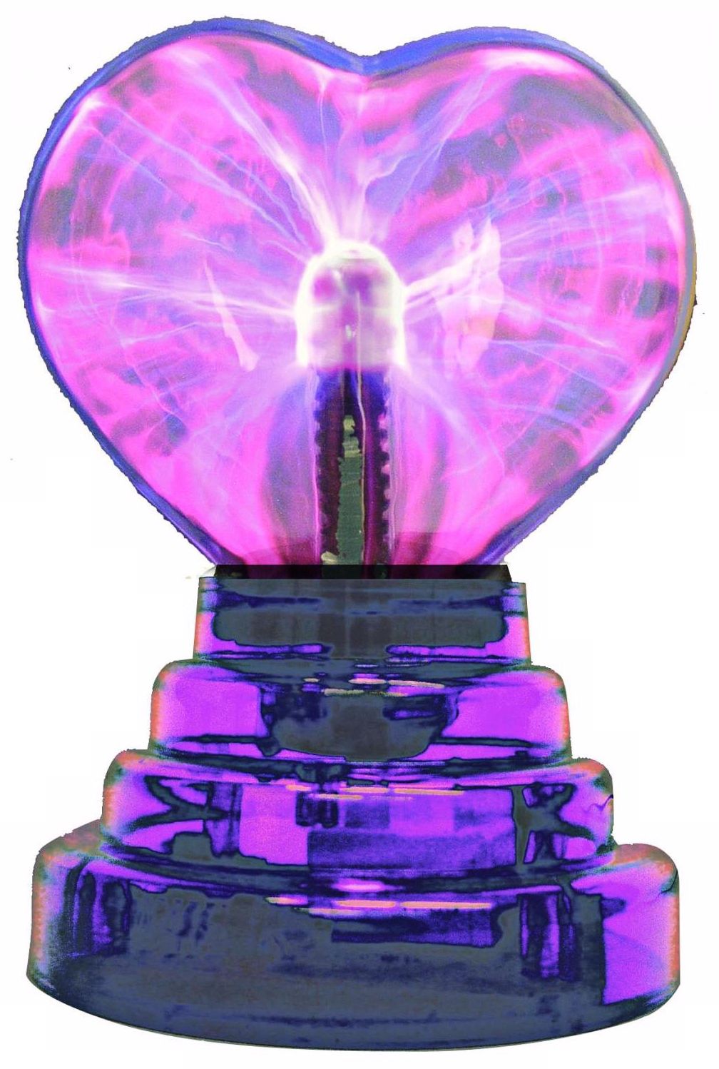 Plasma Heart Accent Lamp U7713