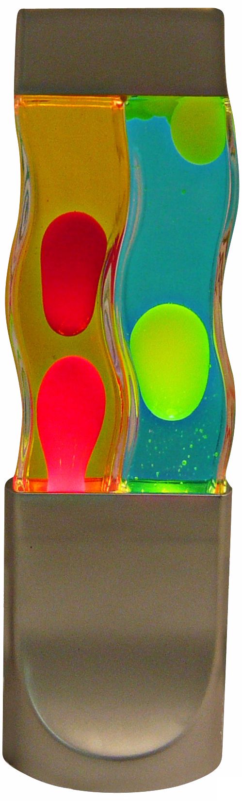 Groovy Red and Yellow Twin Motion Lamp