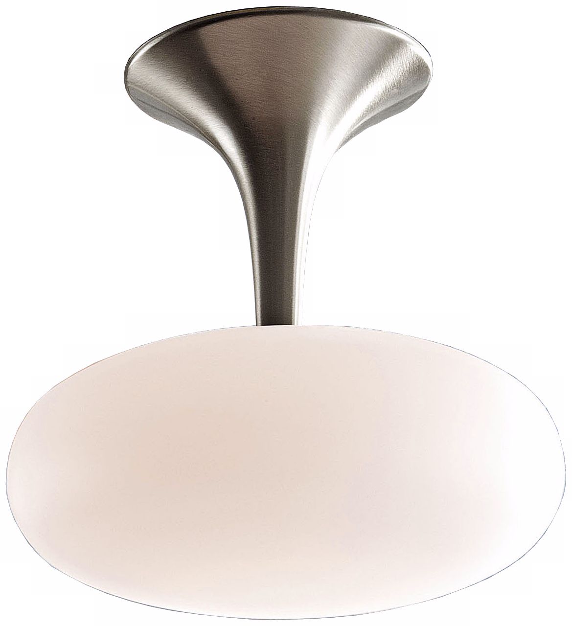 Holtkoetter Satin Nickel 7 3/4" Wide Ceiling Light Fixture