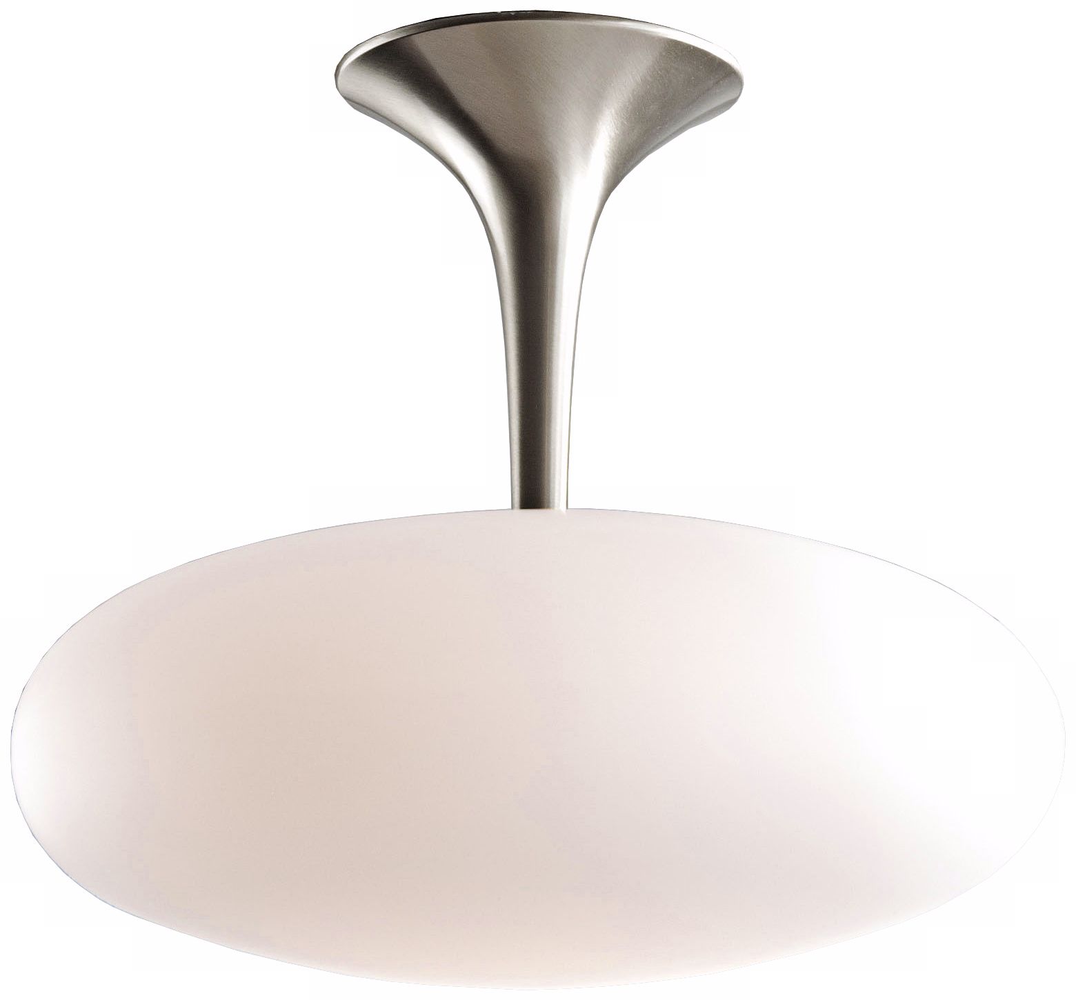 Holtkoetter Satin Nickel 13 1/2" Wide Ceiling Light Fixture