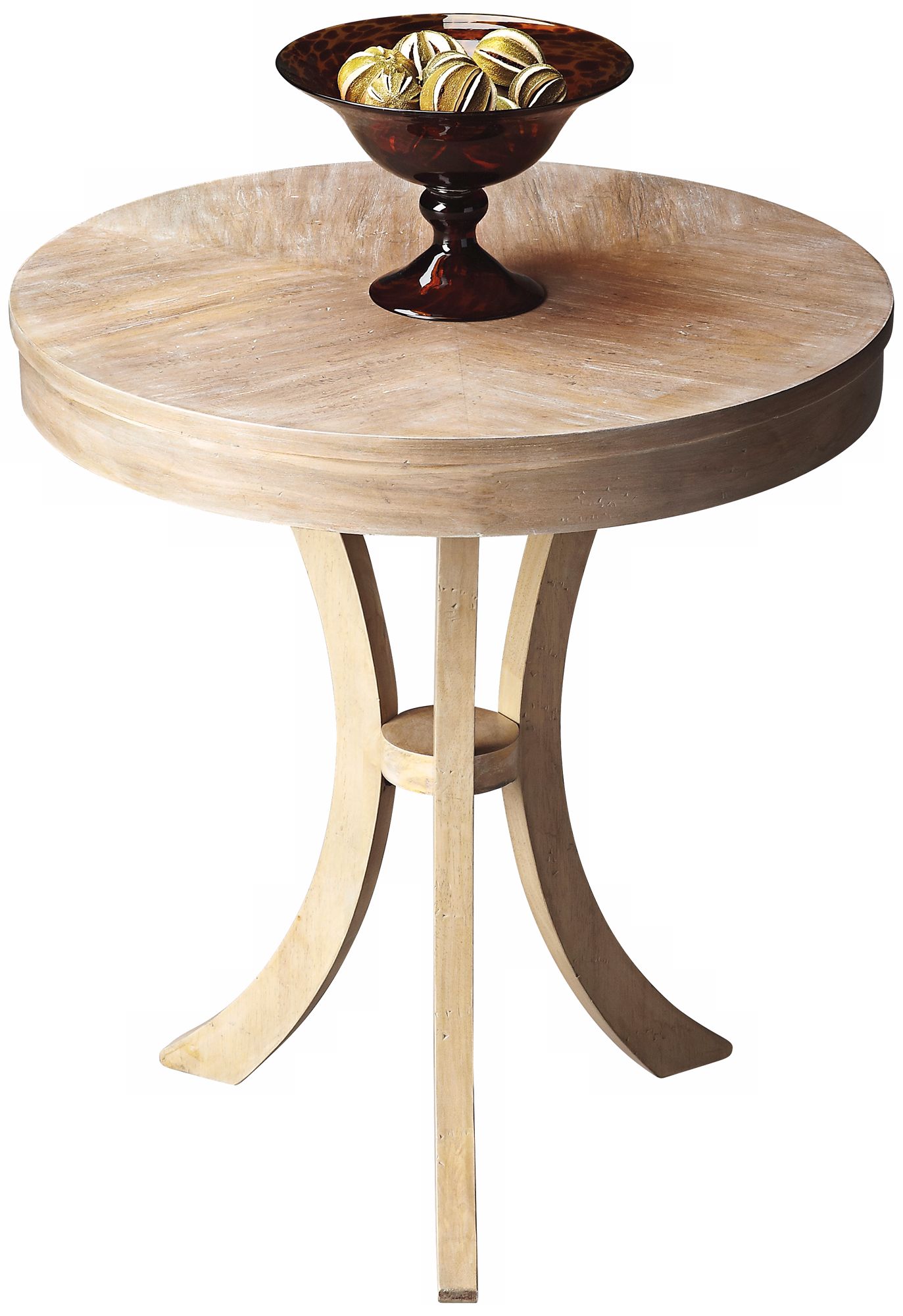 Butler Loft Driftwood Round Side Table