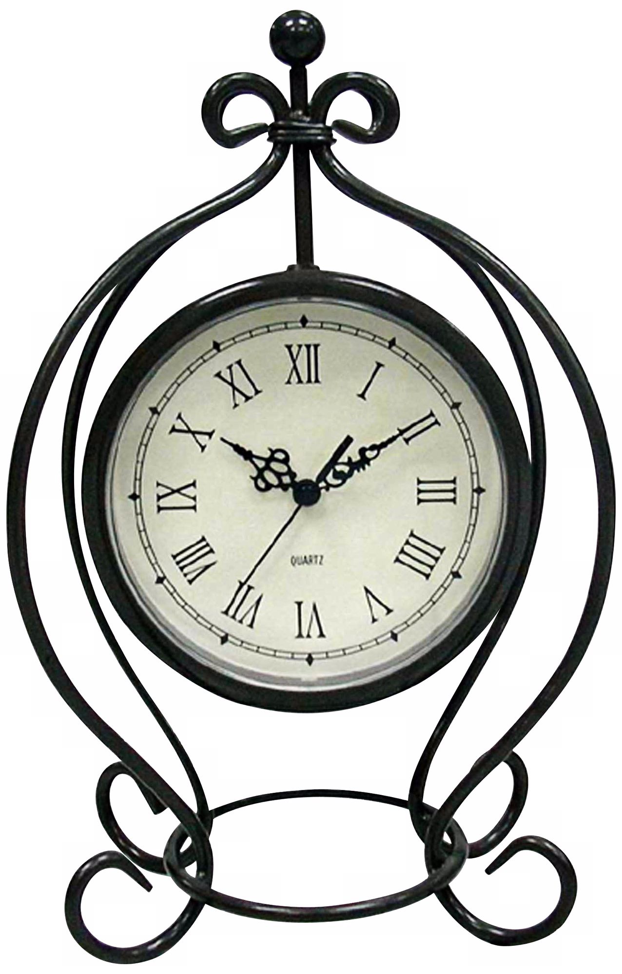 The Gateway 12 1/2" High Table Clock