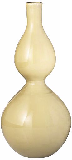 Ivory Silhouette Vase 8.25DIAx17.5H